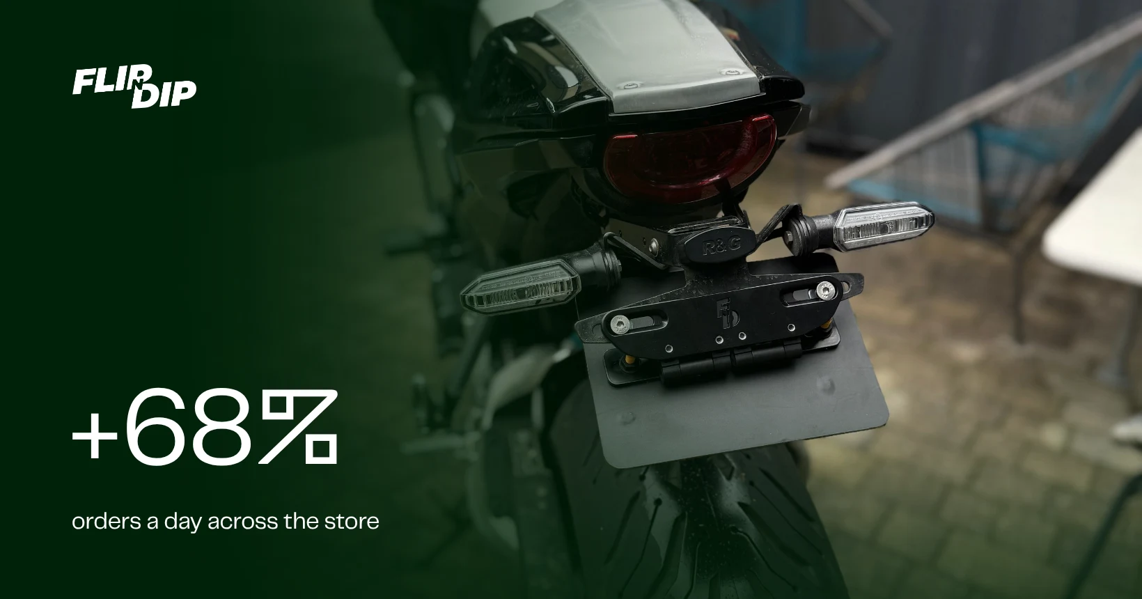 Flip N Dip: +68% orders a day across the store